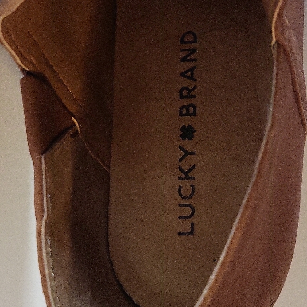Lucky Brand Women's Almond Toe Ankle Boots Size 8.5 (Like New) - Picture 4 of 12